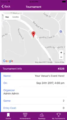 Tournament android App screenshot 5